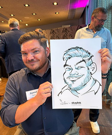 Silvia Radulova Speed Caricature Artist