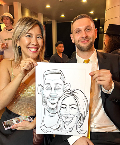 Silvia Radulova Speed Caricature Artist