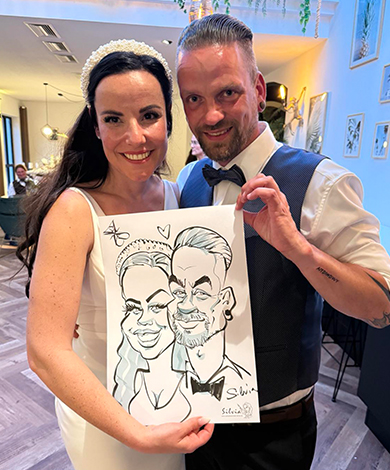 Silvia Radulova Speed Caricature Artist