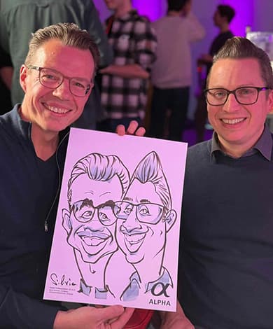 Silvia Radulova Speed Caricature Artist