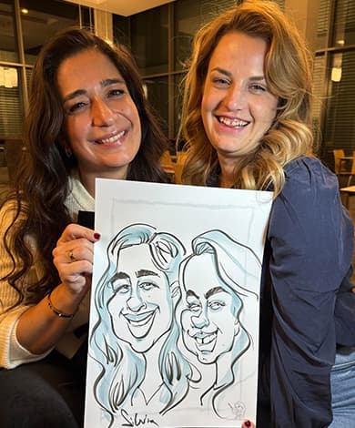 Silvia Radulova Speed Caricature Artist