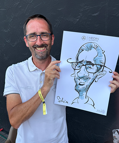 Silvia Radulova Speed Caricature Artist