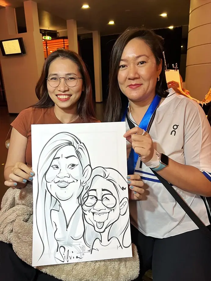 Silvia Radulova :: Speed Caricature Artist