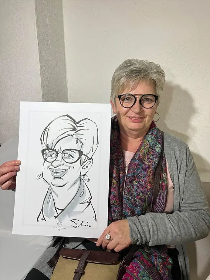 Silvia Radulova :: Speed Caricature Artist