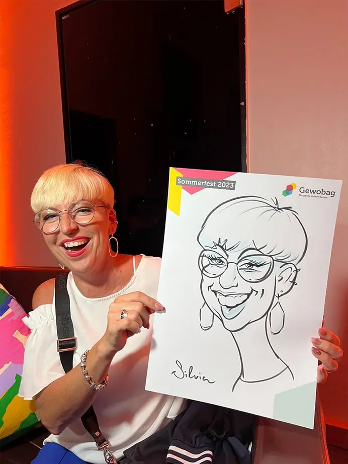 Silvia Radulova :: Speed Caricature Artist