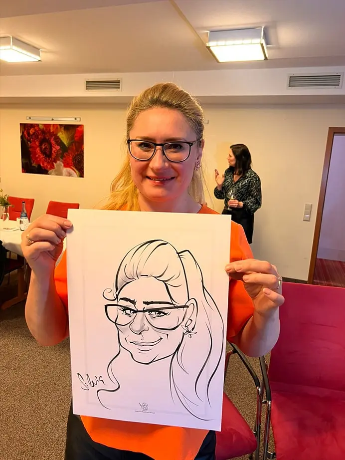 Silvia Radulova :: Speed Caricature Artist