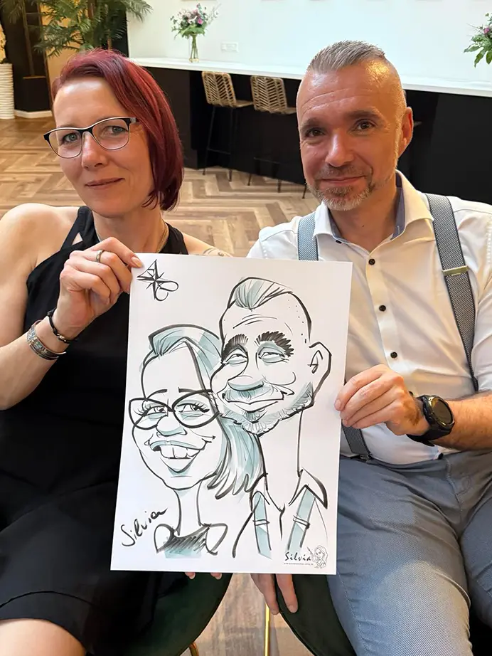 Silvia Radulova :: Speed Caricature Artist