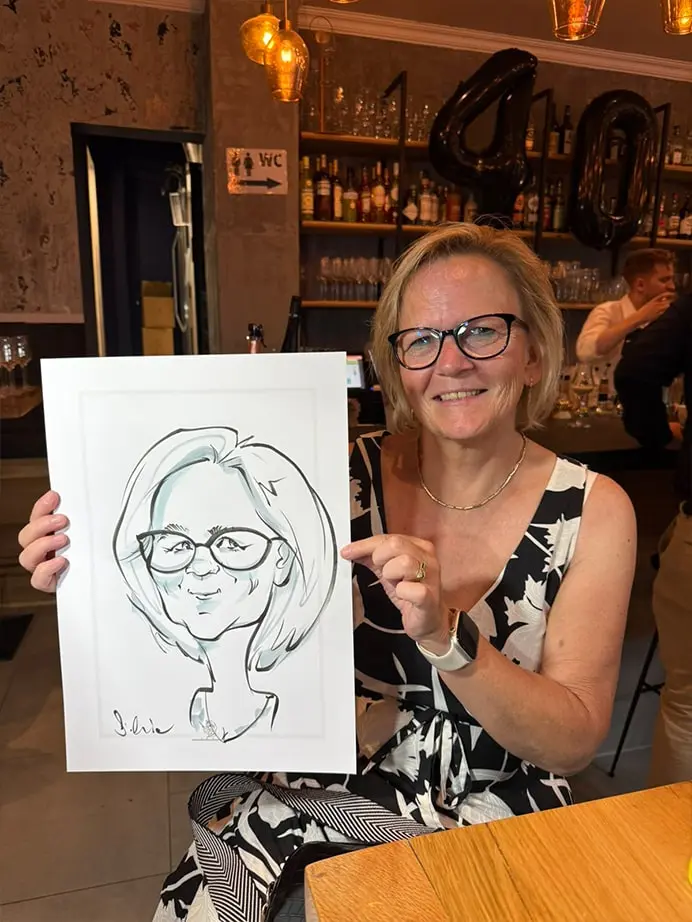 Silvia Radulova :: Speed Caricature Artist