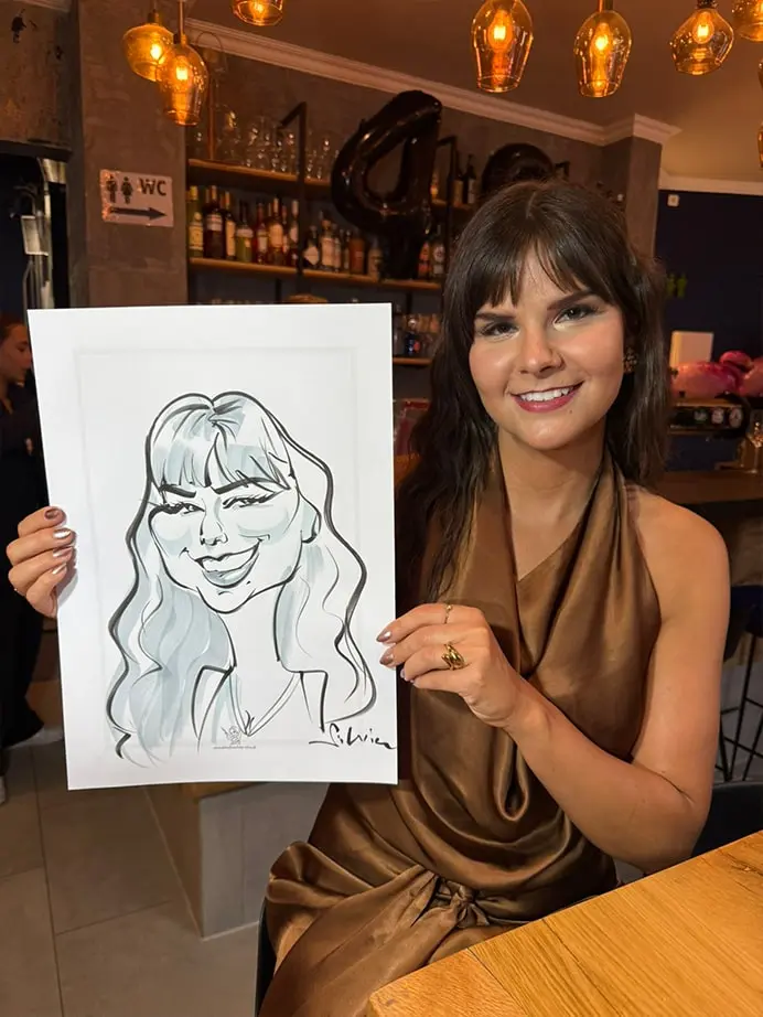 Silvia Radulova :: Speed Caricature Artist