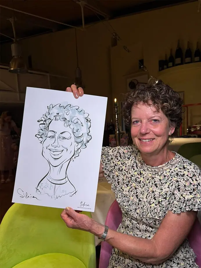 Silvia Radulova :: Speed Caricature Artist