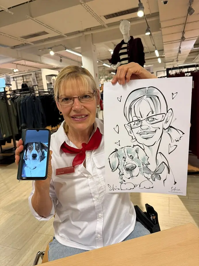 Silvia Radulova :: Speed Caricature Artist