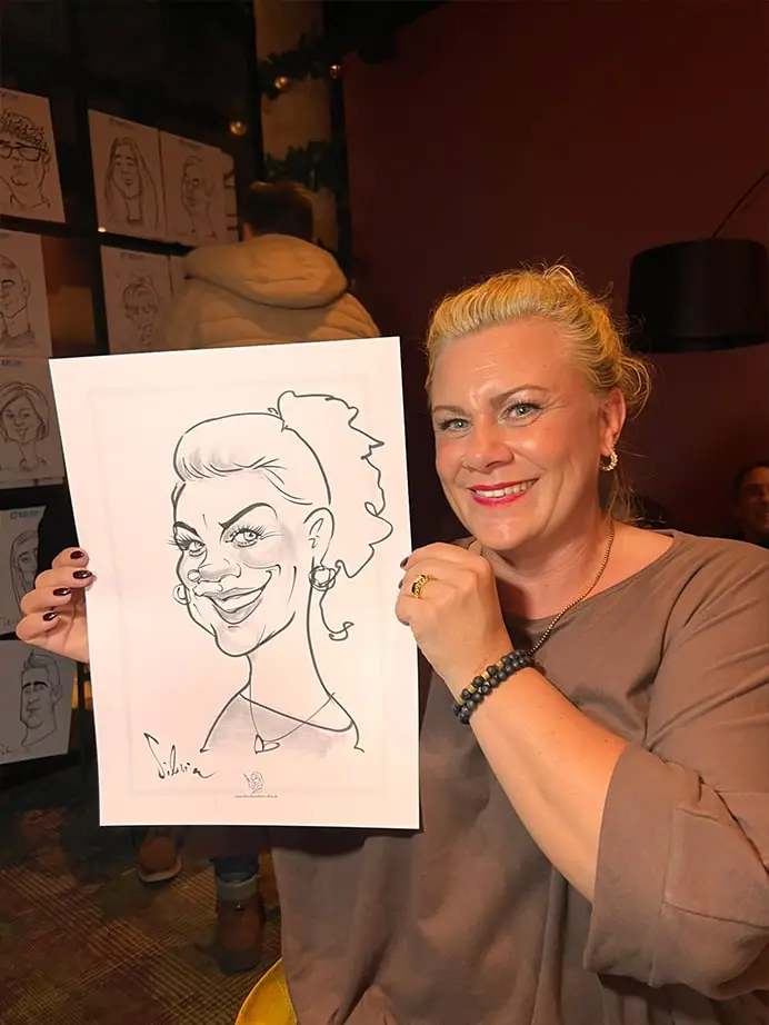 Silvia Radulova :: Speed Caricature Artist