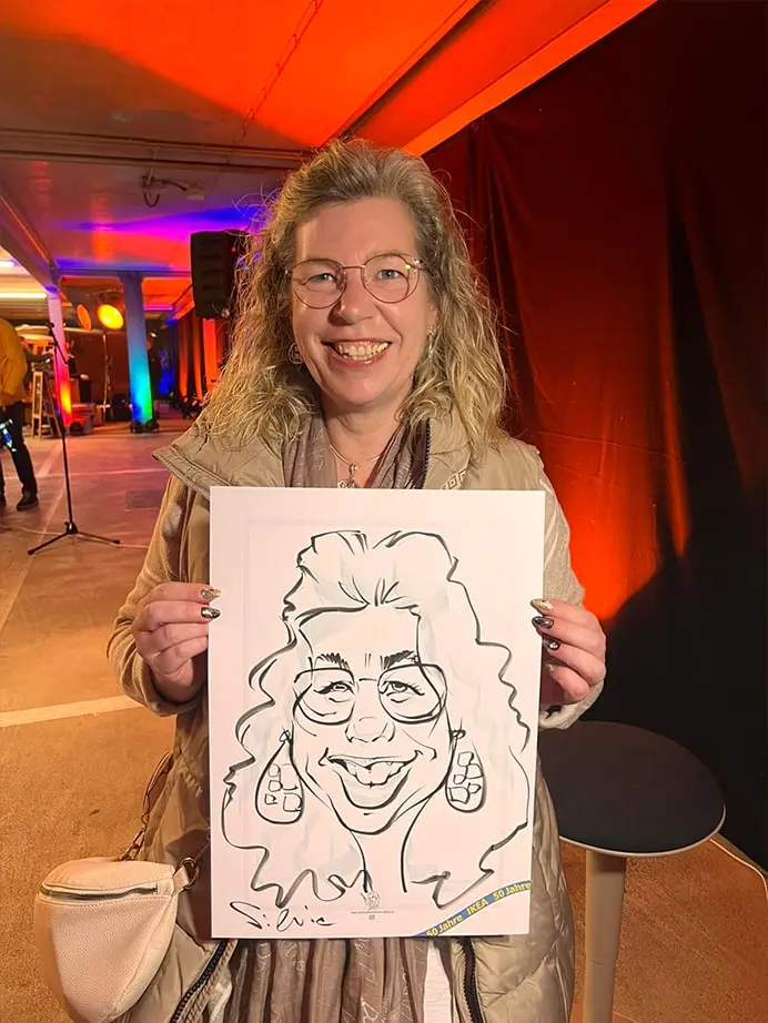 Silvia Radulova :: Speed Caricature Artist