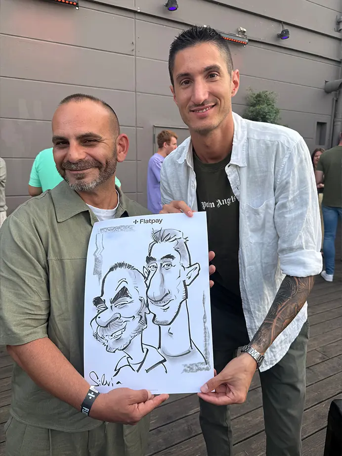Silvia Radulova :: Speed Caricature Artist