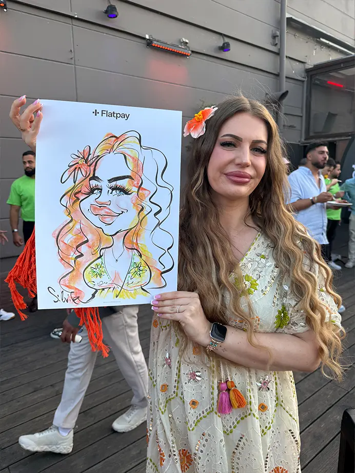 Silvia Radulova :: Speed Caricature Artist