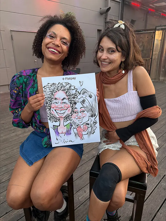 Silvia Radulova :: Speed Caricature Artist