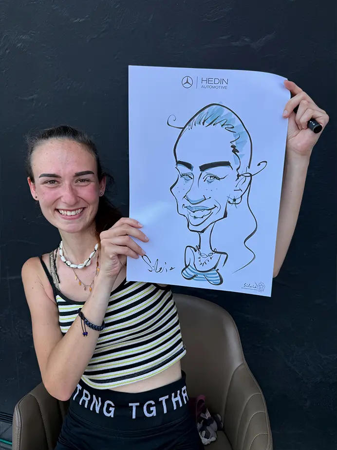 Silvia Radulova :: Speed Caricature Artist