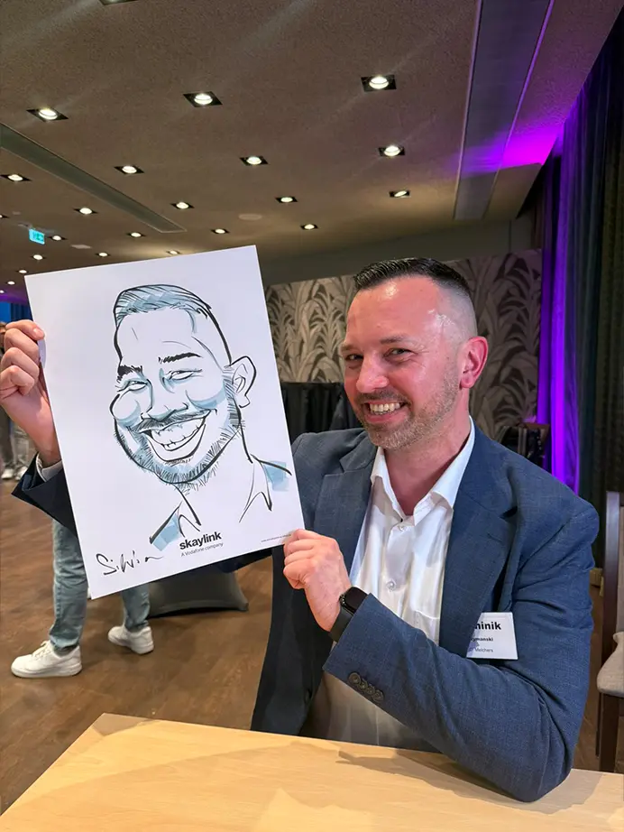 Silvia Radulova Speed Caricature Artist